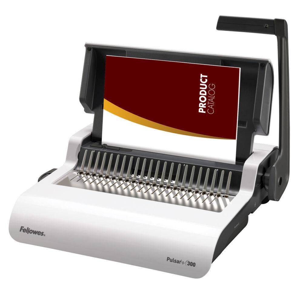 Perforelieur lectrique Fellowes Pulsar-E 300 - perfore 15 feuilles - relie 300 feuilles