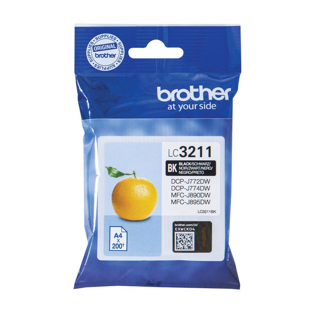 Cartouches pour imprimantes - Brother lc3211bk - cartouche d'encre originale - noir