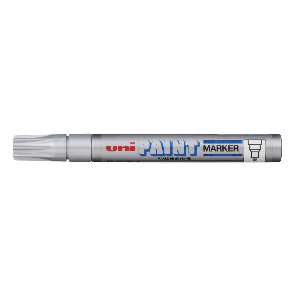 Marqueur peinture Paint PX 20 pointe moyenne conique 1,8 - 2,2 mm - argent