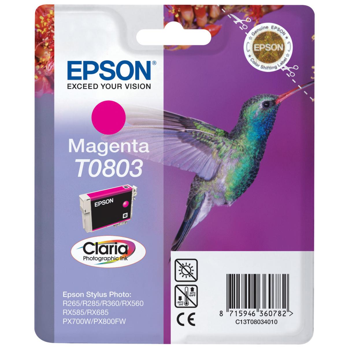 Cartouches pour imprimantes - Epson hummingbird cartouche "colibri" - encre claria m