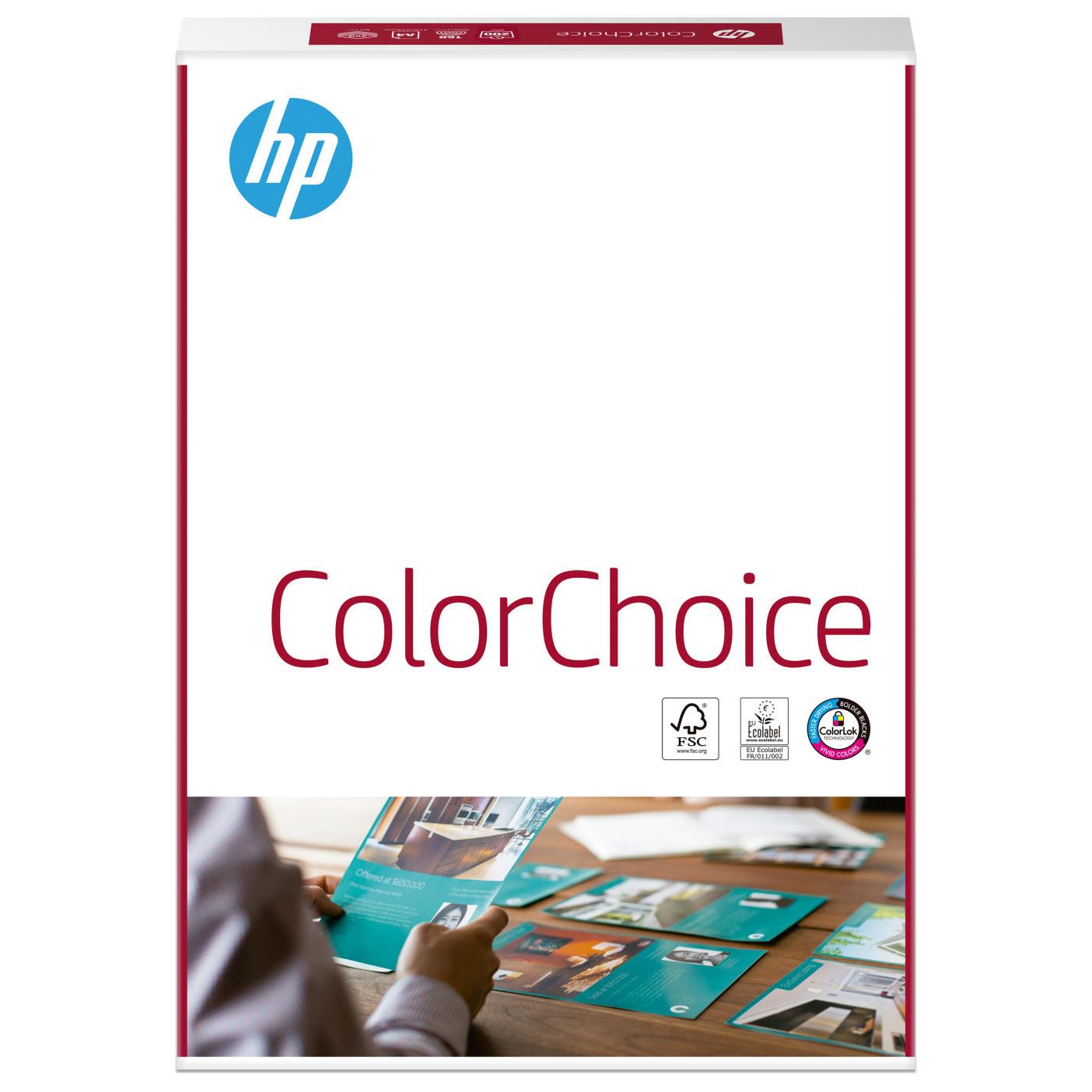 Papier A3 blanc 120g HP ColorChoice - ramette de 250 feuilles