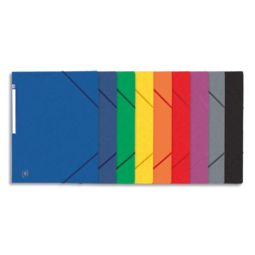 Chemise simple  lastique Topfile - carte lustre 5/10e - coloris assortis