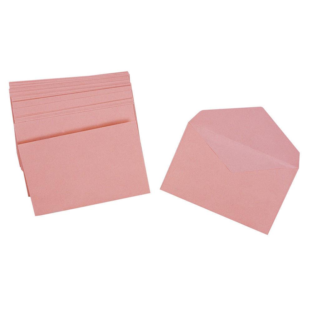 Enveloppe lections La Couronne - 90 x 140 mm - 70 g/m fermeture autocollante - rose - paquet 1000 units