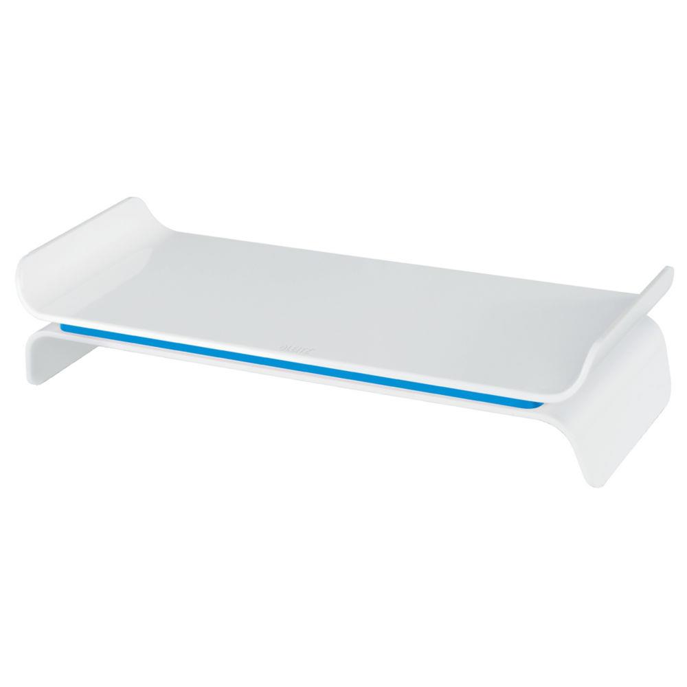 Support cran rglable Leitz Ergo WOW - Blanc et Bleu