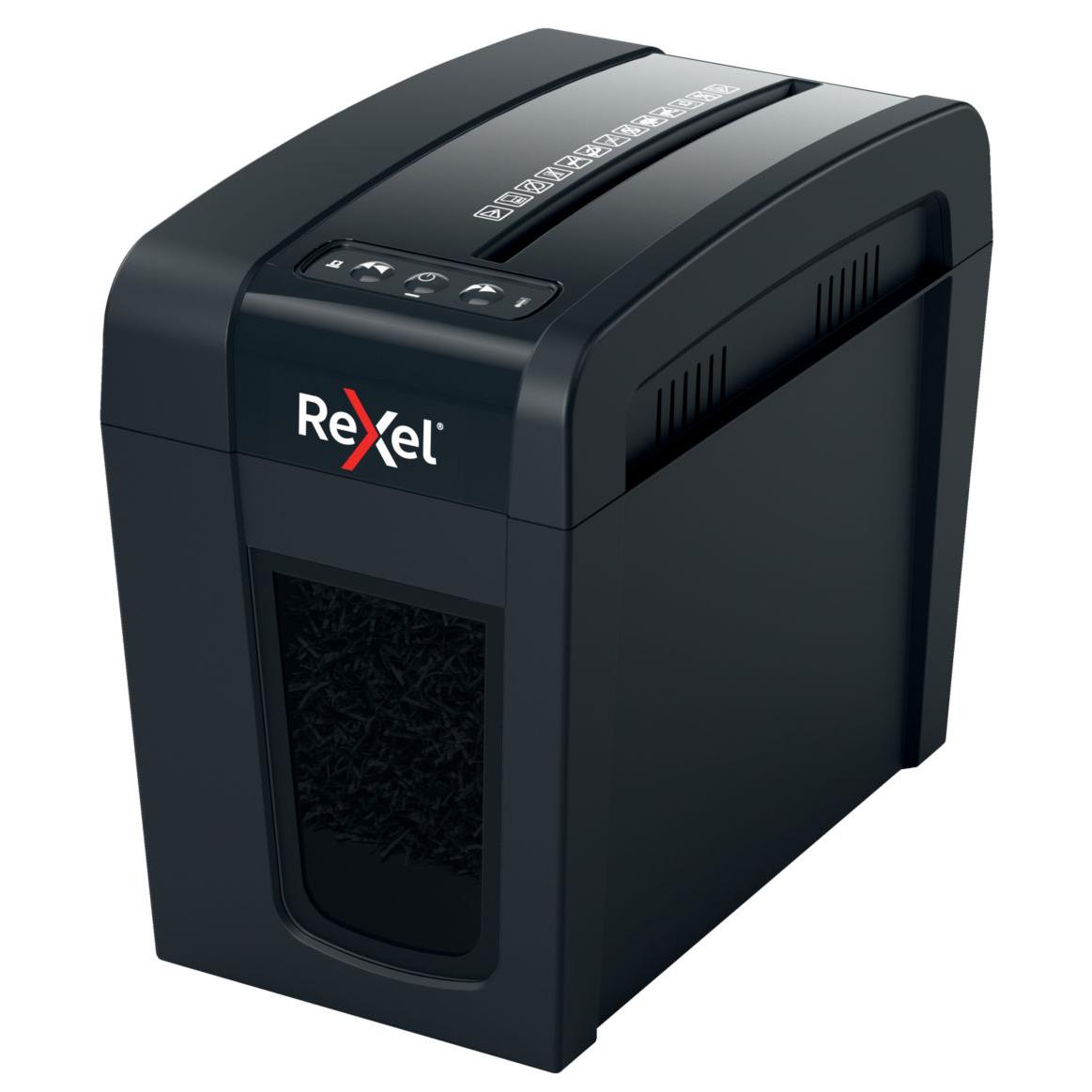 Rexel secure x6-sl destructeur de papier destruction croise 60 db noir