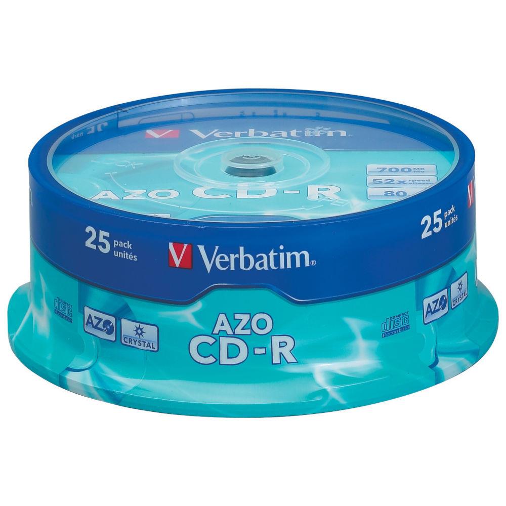 Verbatim cd-r extra protection 700 mo 52x 25 pice(s)