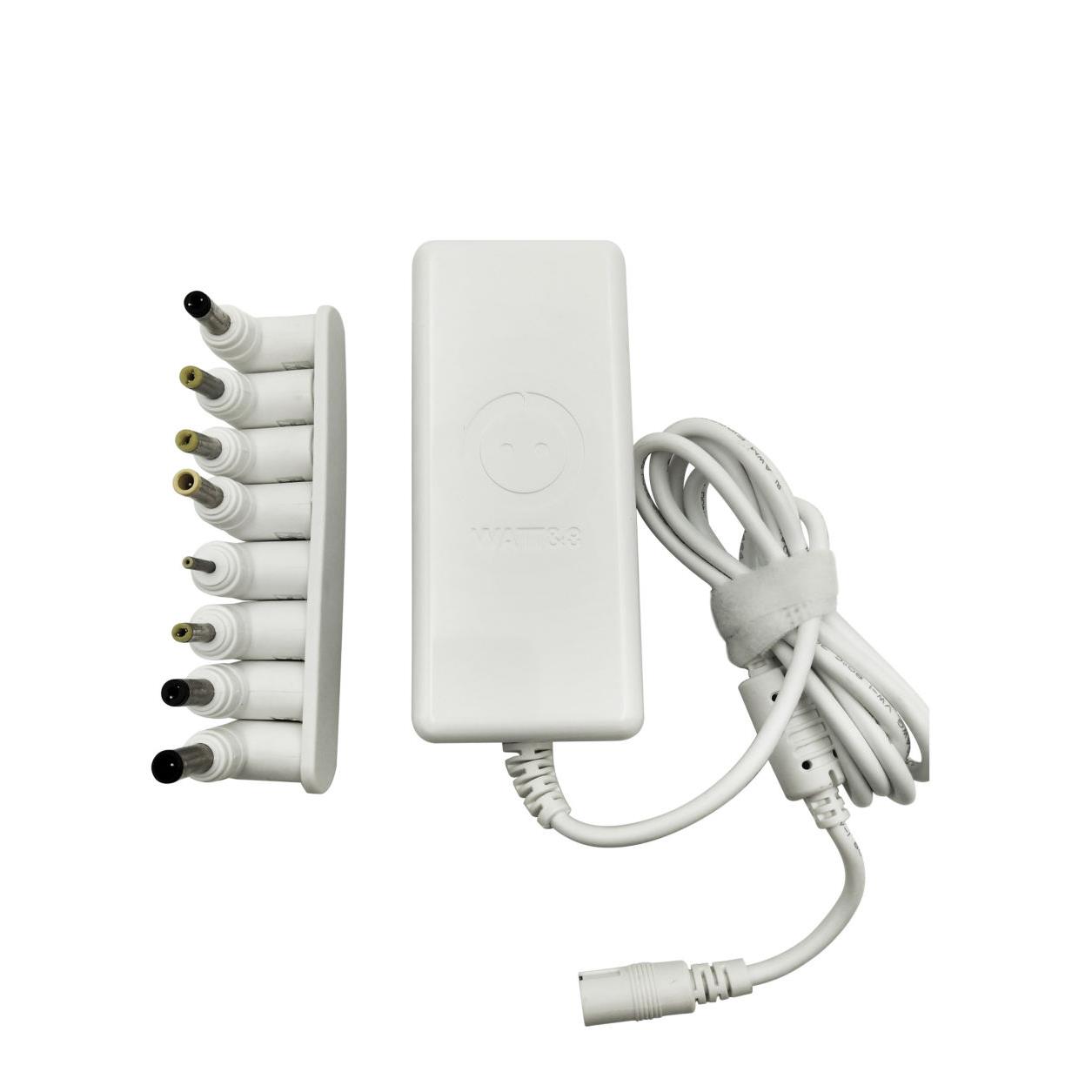 Chargeur universel 3000 mA  WATT&CO avec 8 fiches - 3000mA