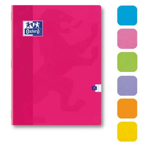 Cahier Oxford Essential - 17 x 22 cm - grands carreaux - 48 pages