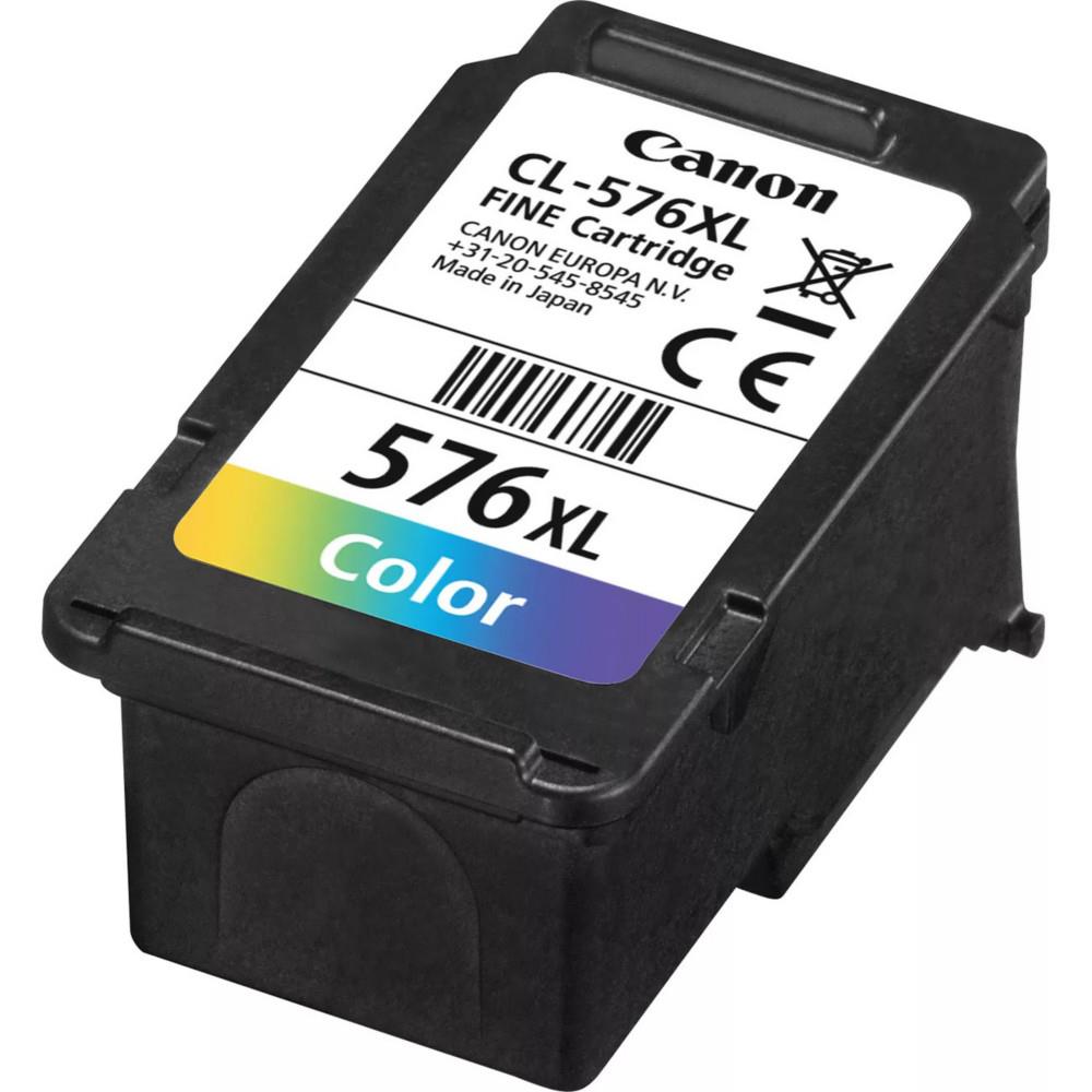 Cartouches pour imprimantes - Canon cl-576xl cartouche d'encre 1 pice(s) original rendement lev (xl) magenta, jaune, cyan