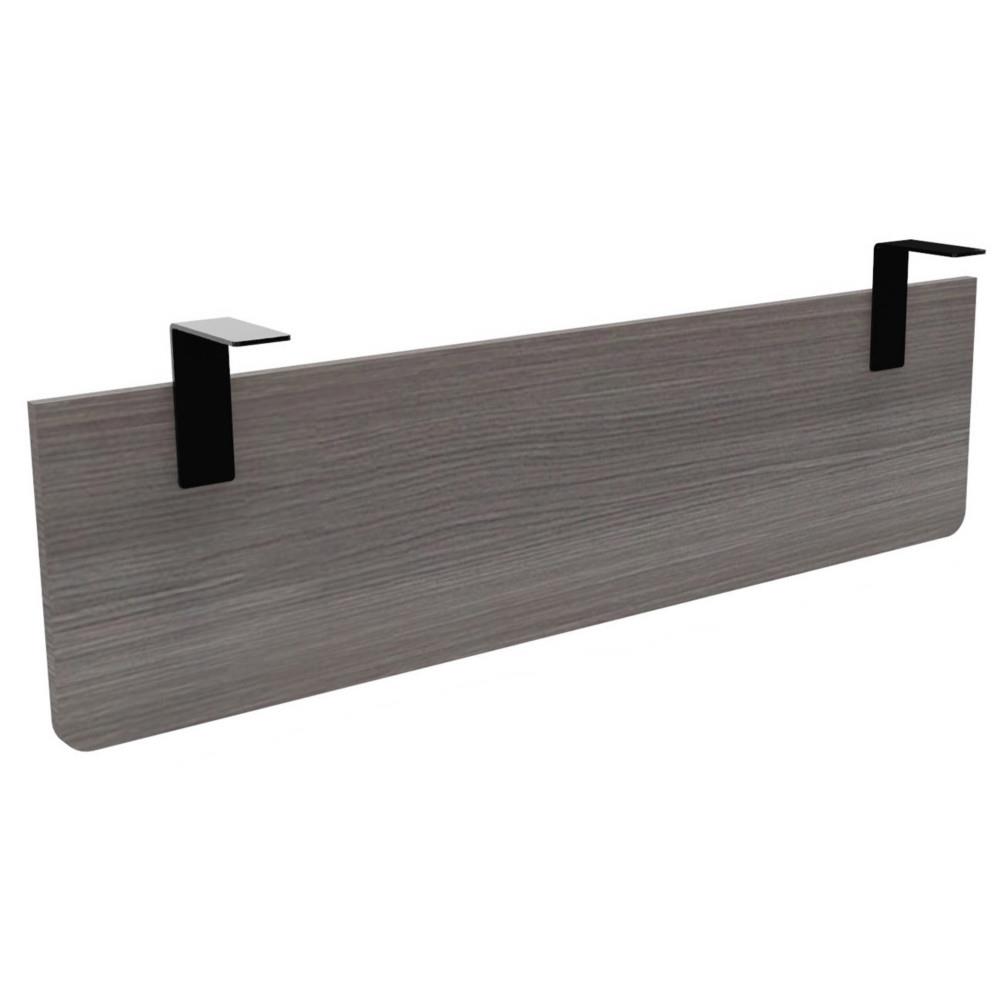 Voile de fond Triomphe , E-Link m�lamin� L 140 cm C�dre ,Pinces Noires