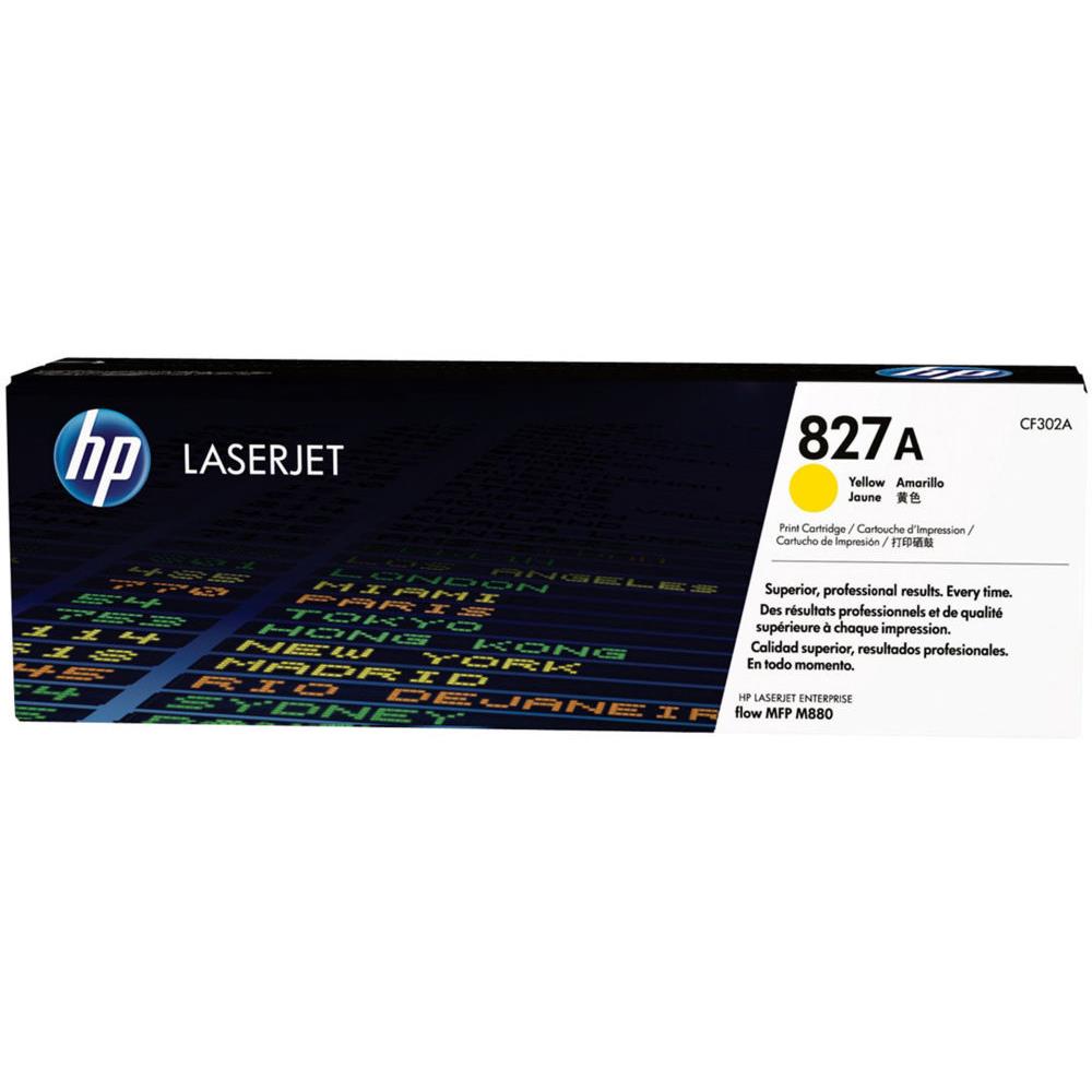 Cartouches de toner - Hp 827a toner laserjet jaune authentique