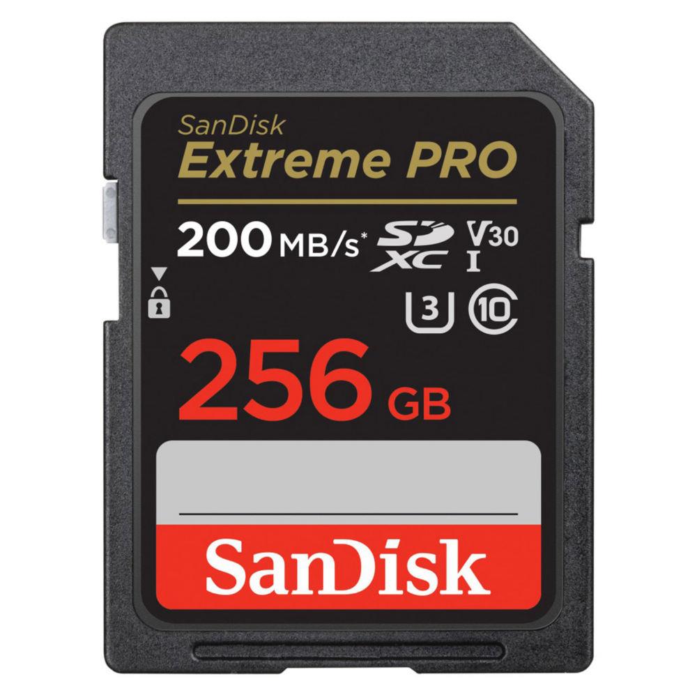 Sandisk extreme pro 256 go sdxc uhs-i classe 10