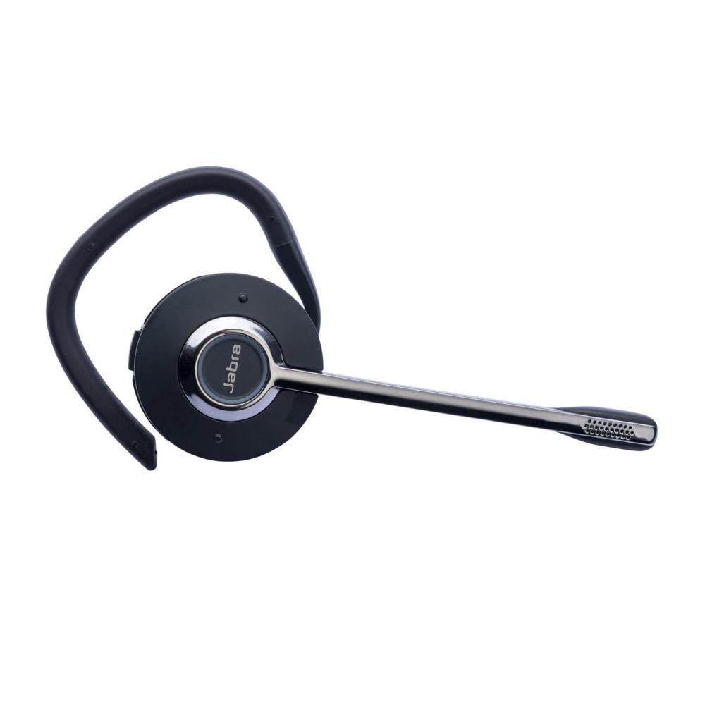 Casque sans fil professionnel + Station de recharge Jabra Engage 65 Convertible - 1 oreillette - Noir