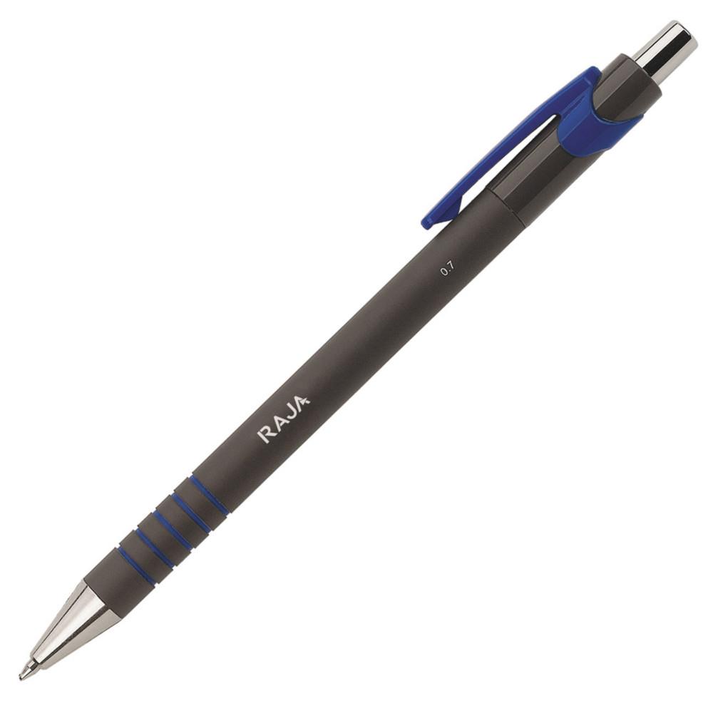 Stylo bille rtractable Postscript - pointe fine 0,7 mm - bleu