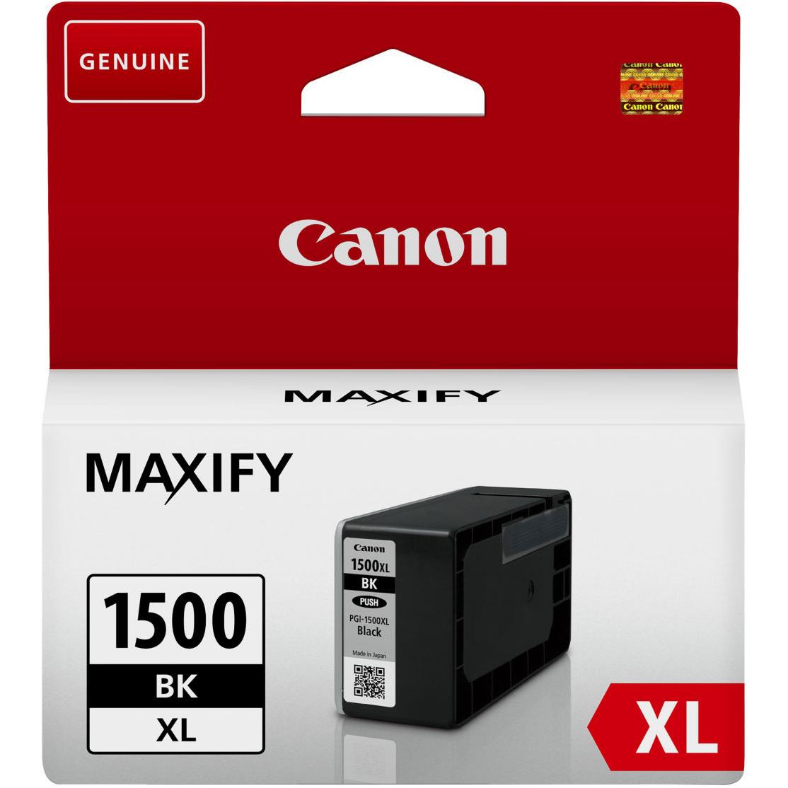 Cartouches pour imprimantes - Canon cartouche d'encre noire haut rendement pgi-1500xl