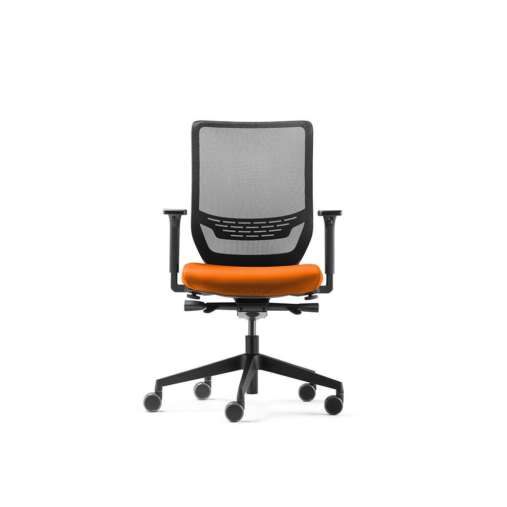 Housse d'assise pour fauteuil To-Sync - tissu coloris orange