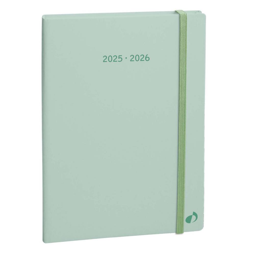 Agenda semainier Quo Vadis Plan Week Ministre - 16 x 24 cm - Vert pastel - Septembre  Dcembre