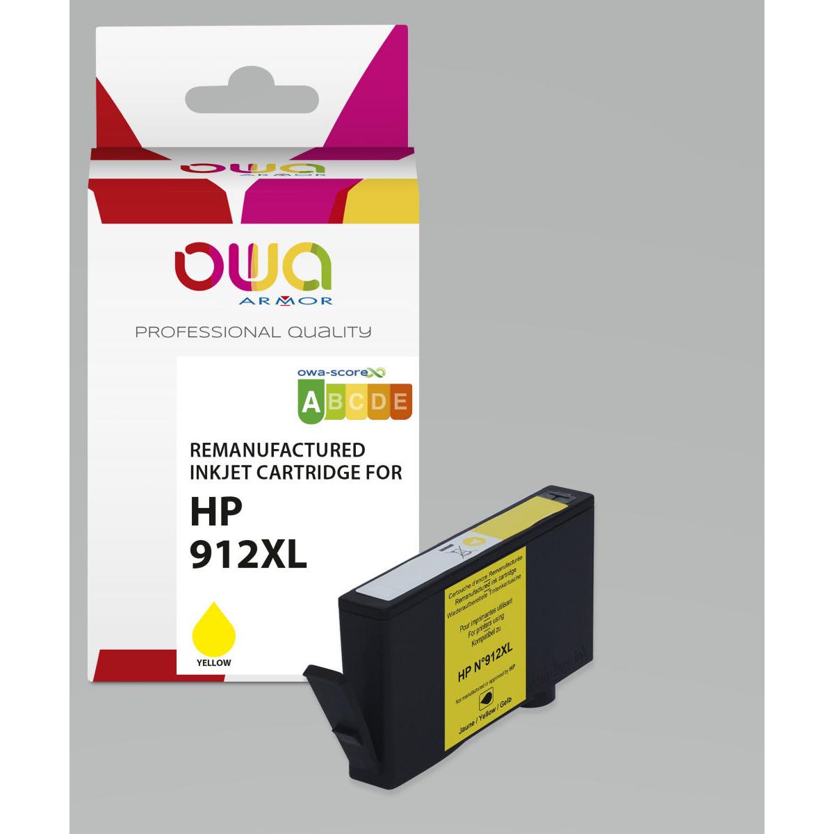 Cartouches pour imprimantes - Armor k20882ow cartouche d'encre 1 pice(s) compatible jaune