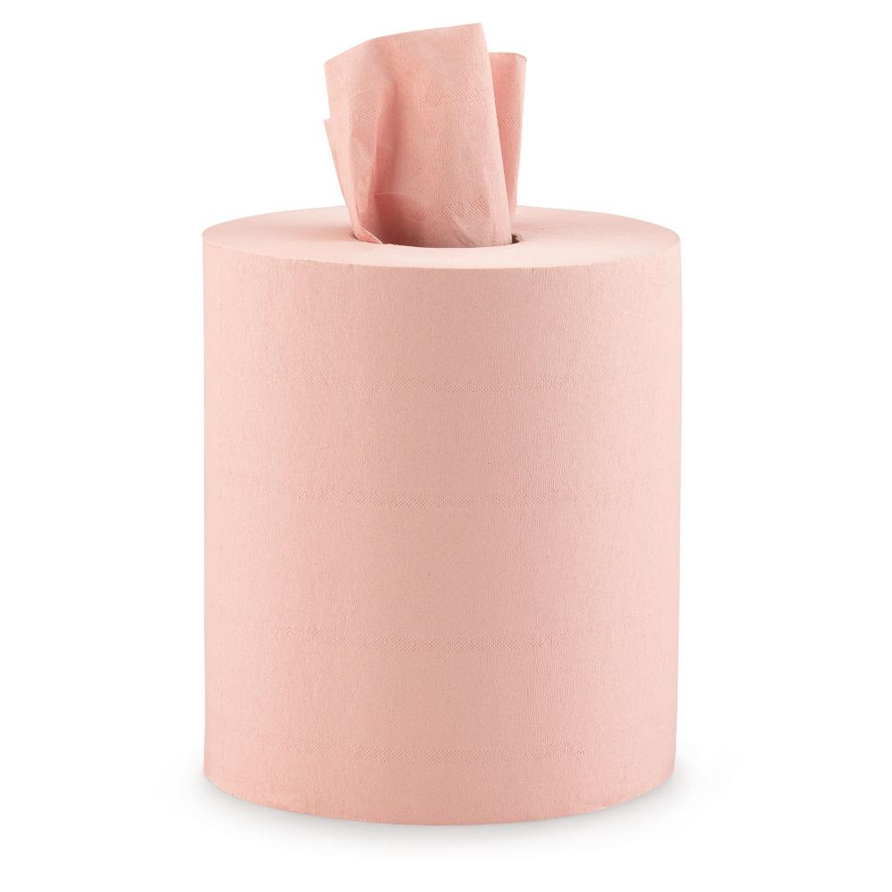 Essuie-tout bobine papier recycl double paisseur - 450 feuilles - brun