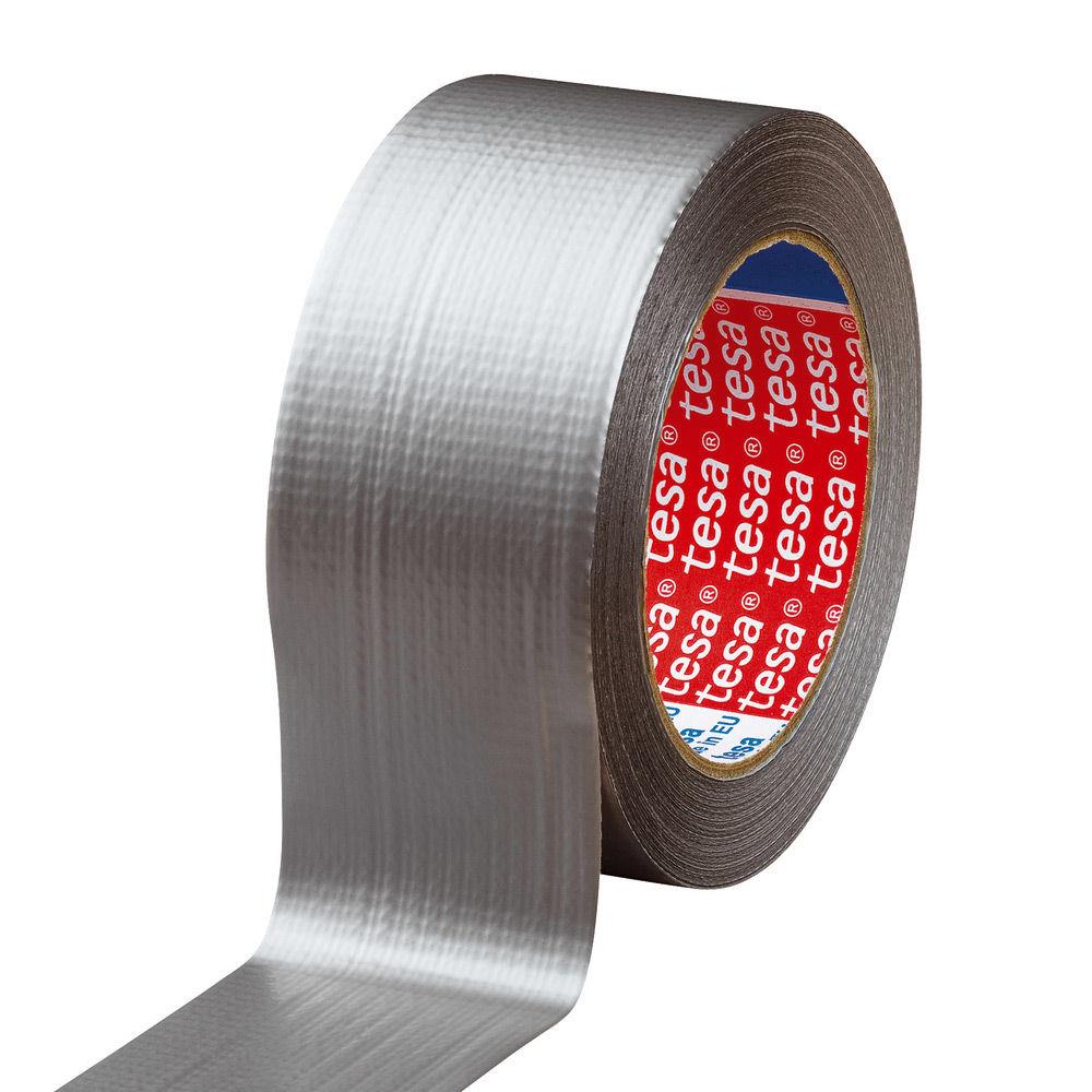 Rouleau de toile adhsive renforce Tesa Extra-Power - 50 mm x 25 m - coloris gris