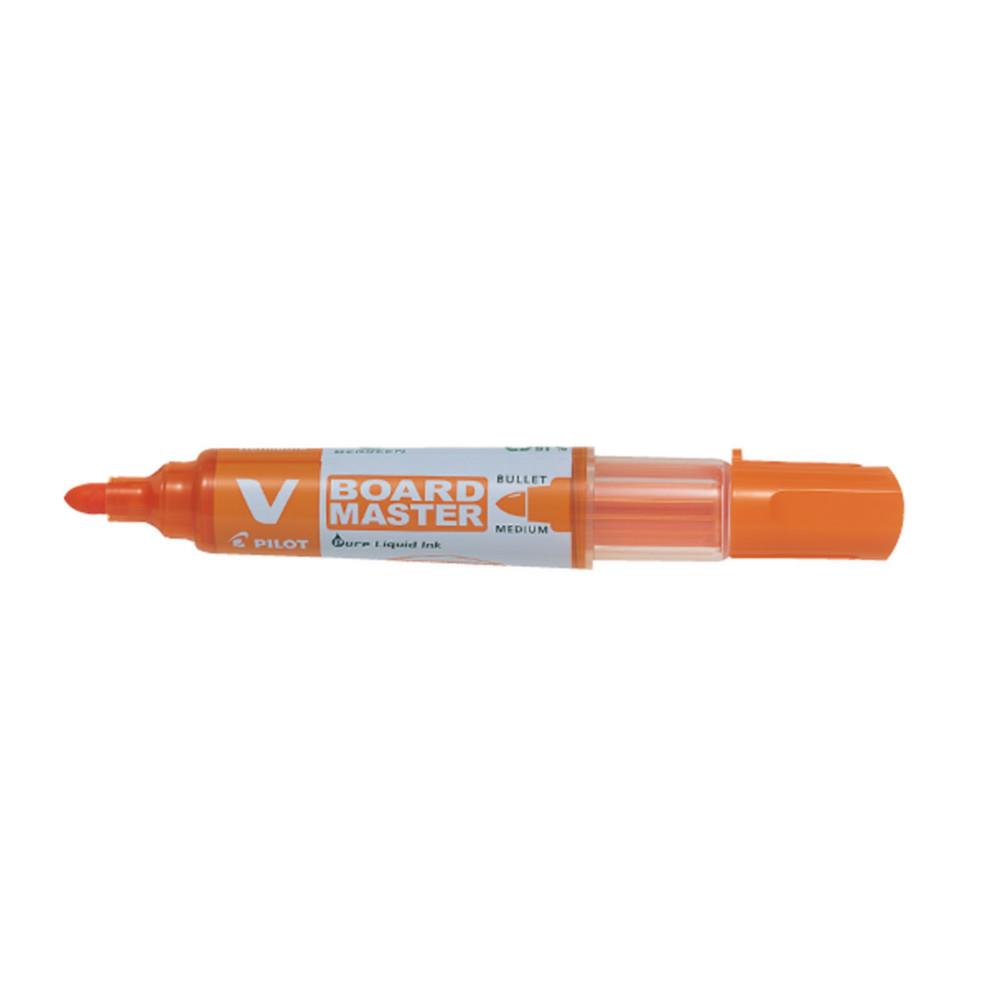 Marqueur pour tableaux blancs Pilot Begreen V Board Master Begreen - pointe 2.3 mm - Orange