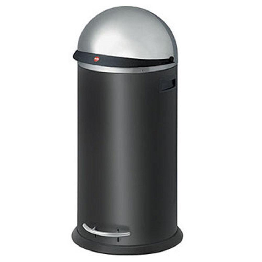Poubelle Kick Viser 50 litres noire