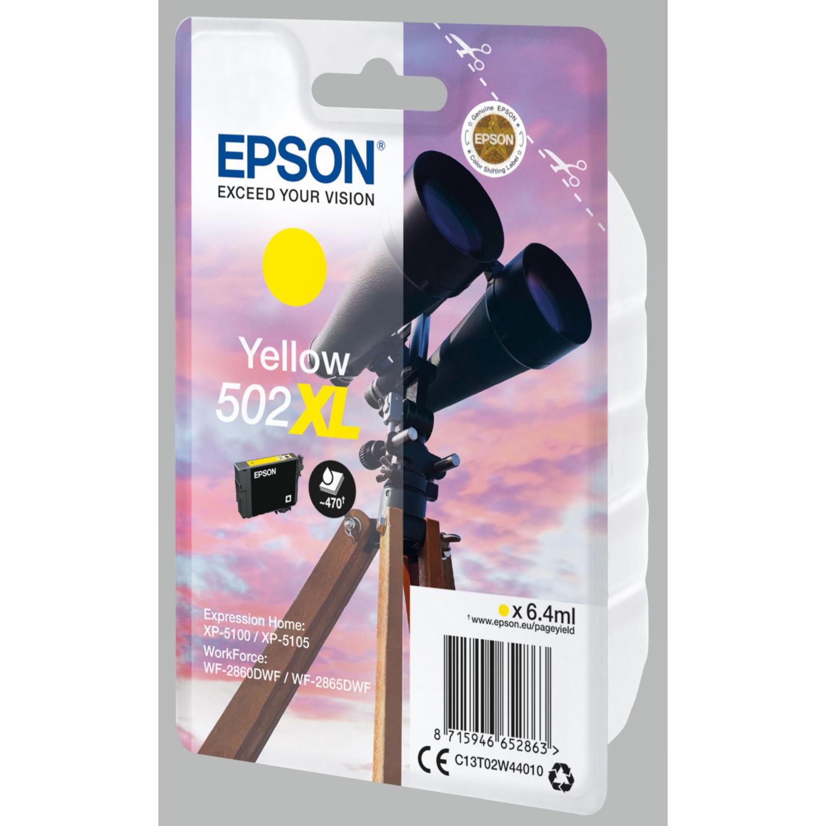 Cartouches pour imprimantes - Epson singlepack yellow 502xl ink