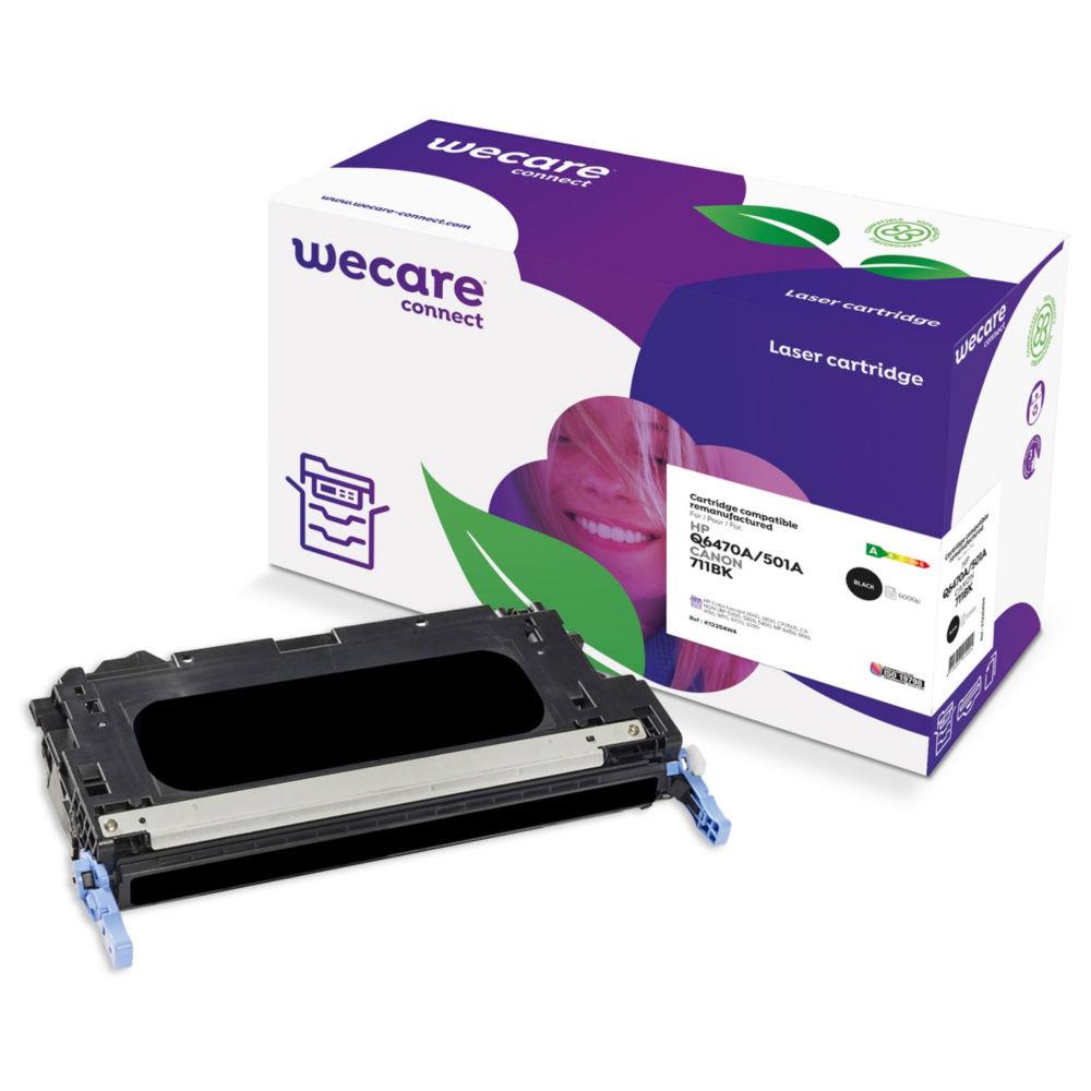 Cartouches de toner - Wecare toner cartridge, hp q6470a, black cartouche de toner noir
