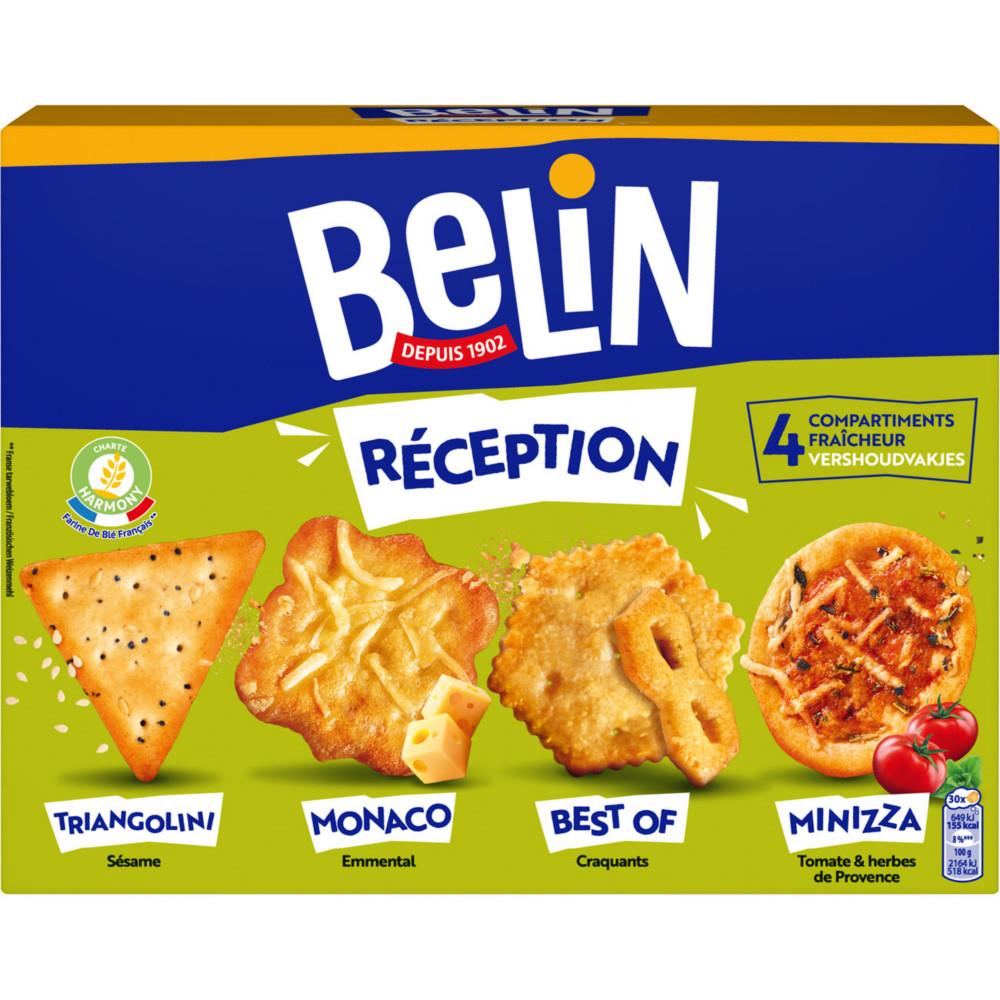 Boite d'assortiment de biscuits sals Rception 380g