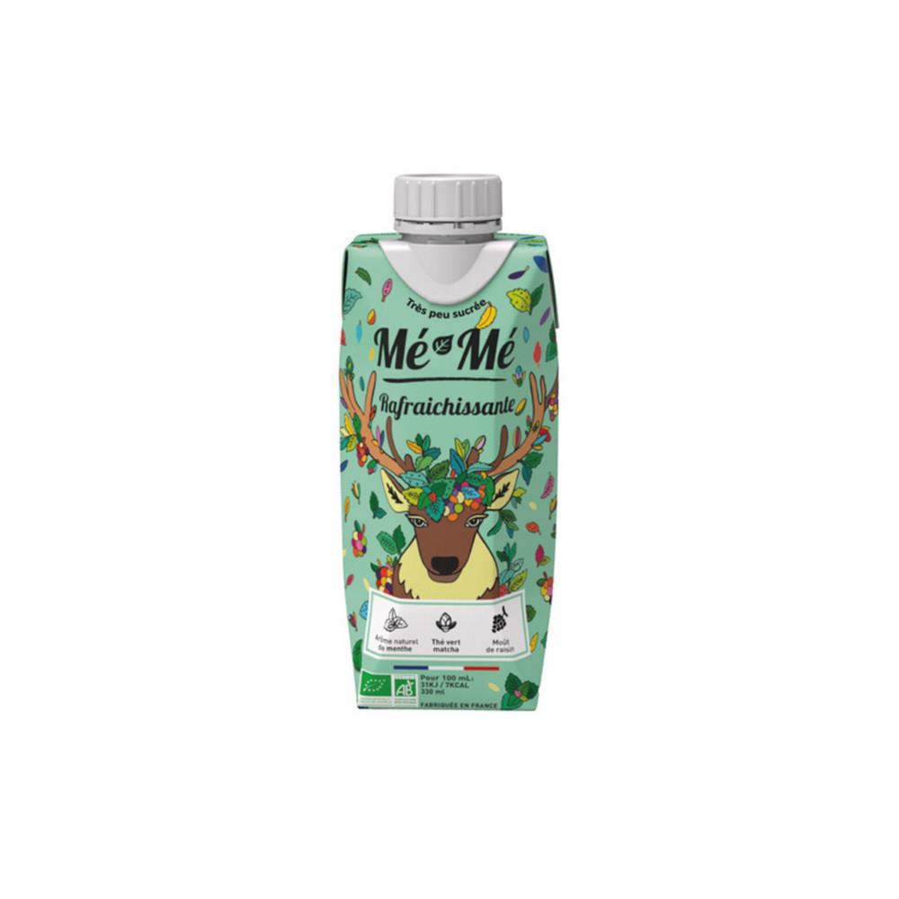 Th vert froid menthe M-M - Brique de 33 cl - Lot de 12