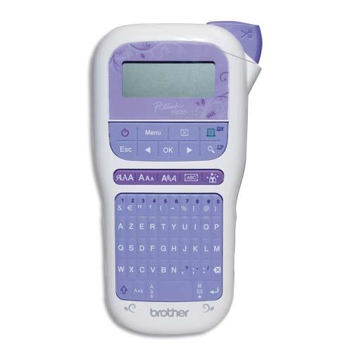 Etiqueteuse Brother PTH200YP1 pour Scrapbooking - 12 mm