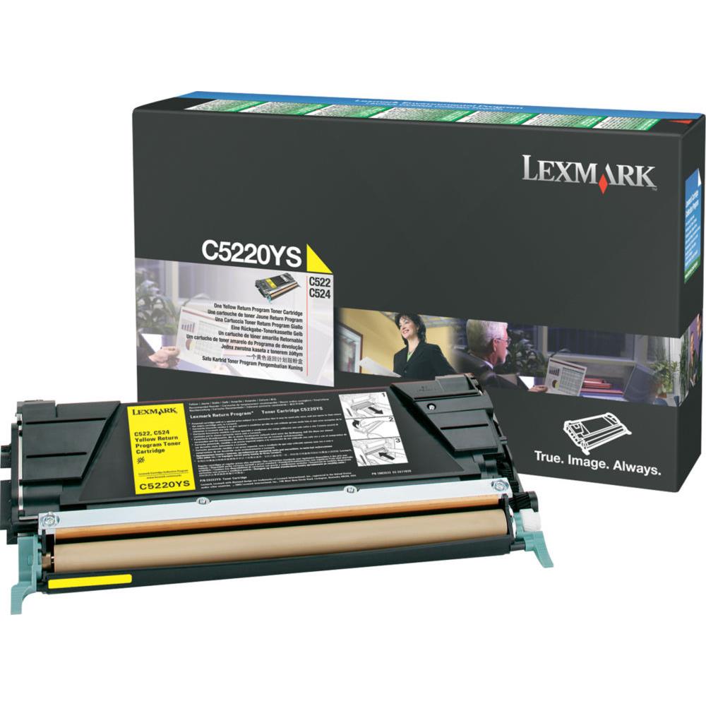 Cartouches de toner - Lexmark c5220ys cartouche de toner 1 pice(s) original jaune
