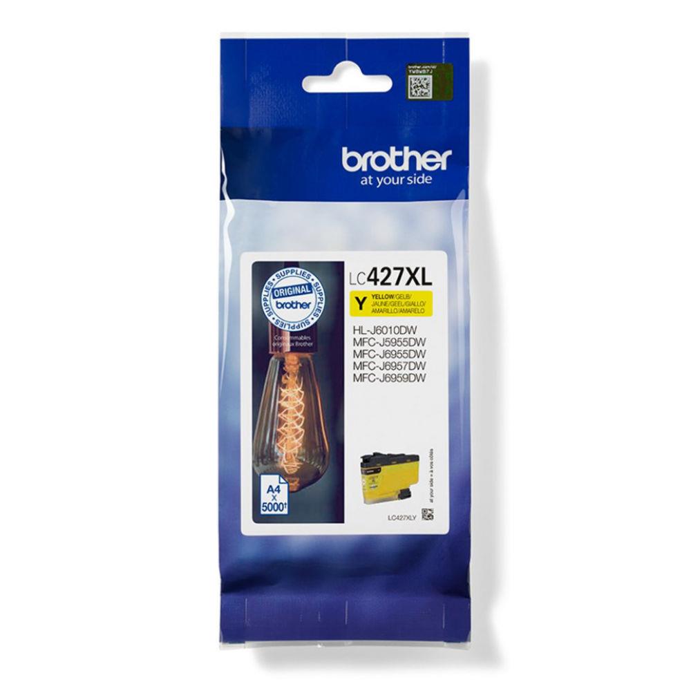 Cartouches pour imprimantes - Brother lc427xly - cartouche d'encre originale - jaune