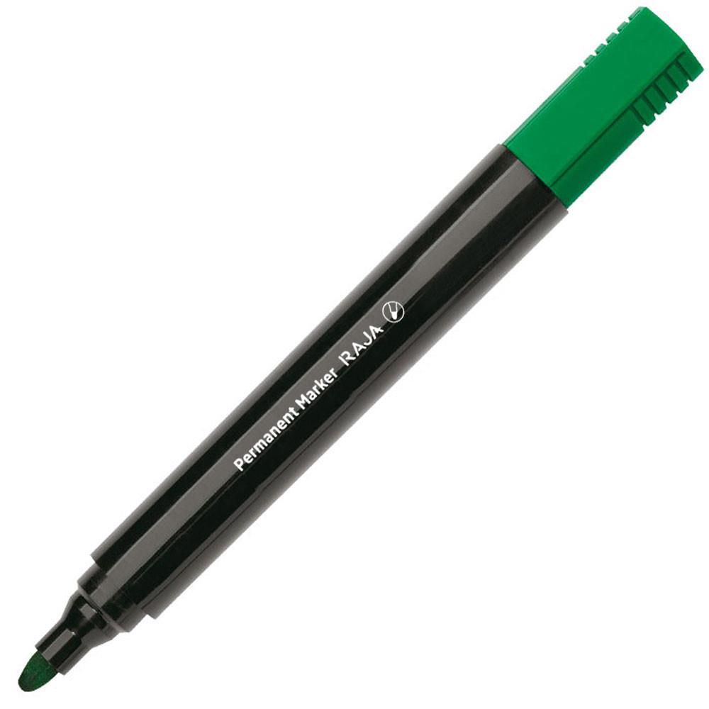 Marqueur permanent - pointe ogive - 2 mm - vert