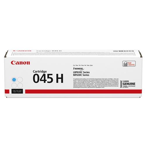Cartouches de toner - Canon 045 h cartouche de toner 1 pice(s) original cyan