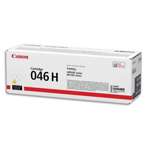 Cartouches de toner - Canon 046 h cartouche de toner 1 pice(s) original jaune