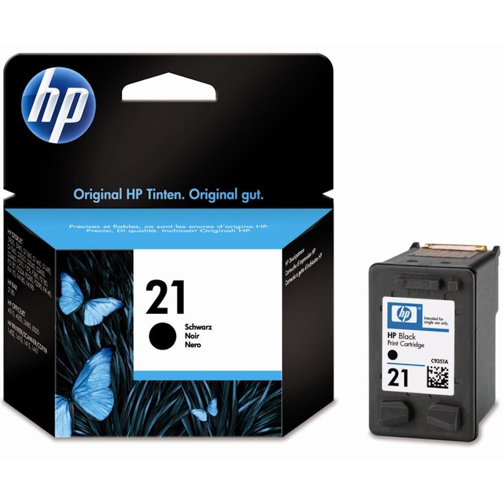 Cartouches pour imprimantes - Hp 21 cartouche d'encre noir authentique