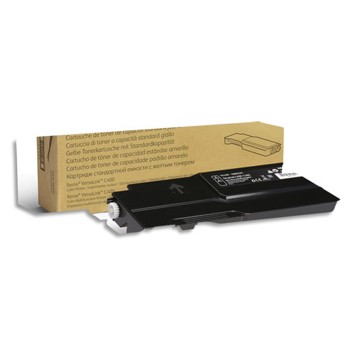 Cartouches de toner - Xerox cartouche de toner jaune de capacit� standard imprimante couleur � versalink� c400?/?multifonctions � versalink� c405 (2500 pages) - 106r03501