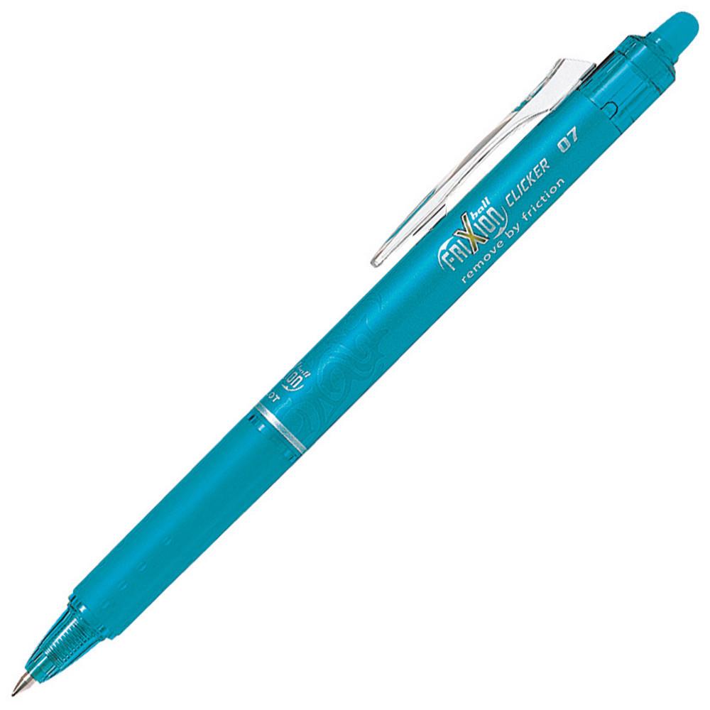 Roller Pilot Frixion Clicker - pointe moyenne rtractable - turquoise