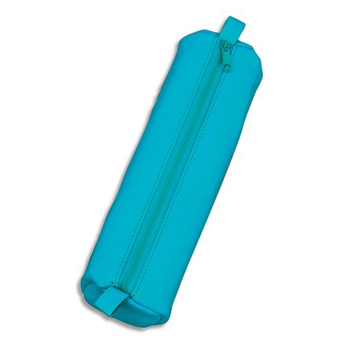 Trousse rectangle Viquel Solo - 21 x 8 x 5 cm - nylon bleu
