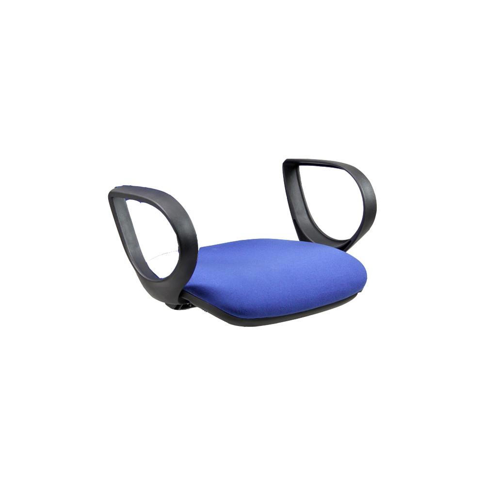Paire d'accoudoirs fixes pour sige Max - polypropylne- noir