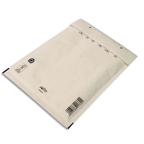 Pochettes  bulles d'air Airpro en Kraft blanc - fermeture auto-adhsive - 23 x 34 cm - bote de 100