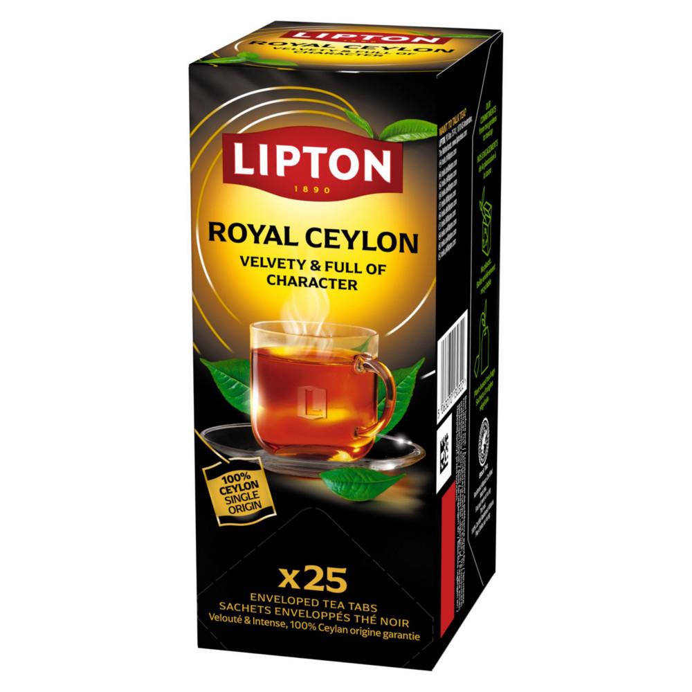 Feel Good Lipton Selection Th� Noir Ceylan - 25 sachets fra�cheur