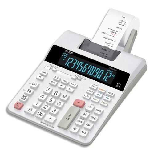 Calculatrice imprimante professionnelle Casio FR2650 - 12 chiffres