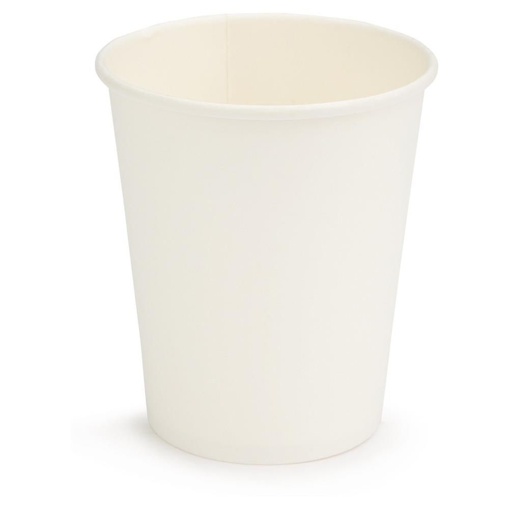 Gobelets carton jetables - 24cl - blanc - paquet 50 units