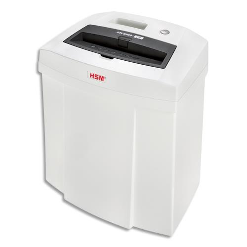 Hsm securio c14 - 3.9 mm destructeur de papier dcoupage en bandes 60 db 22,5 cm noir, blanc