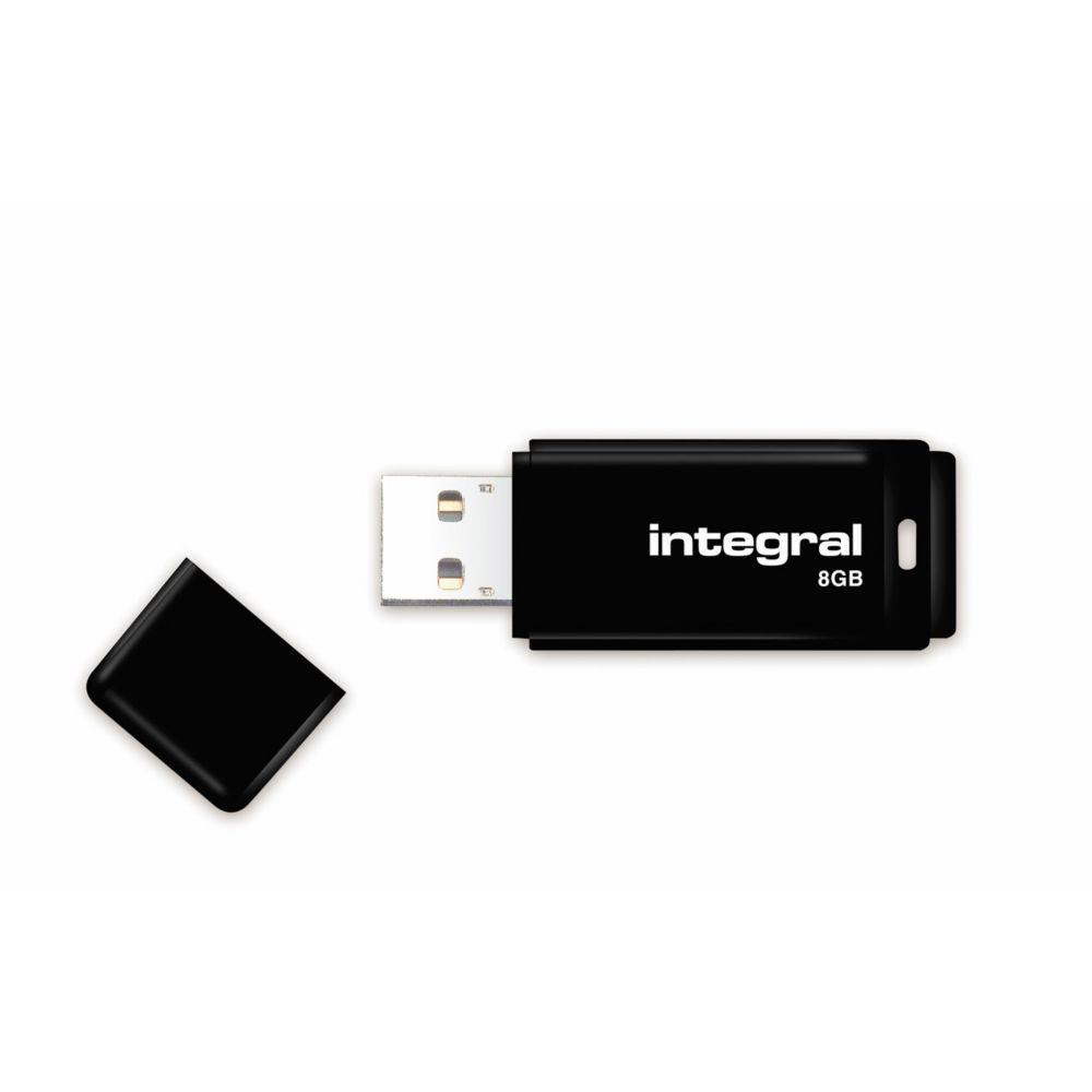 Cl USB 2.0 INTEGRAL MEMORY - 8 Go - Noir