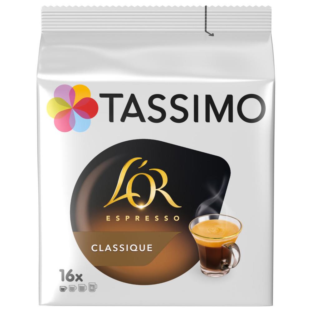 Doses caf Tassimo L'Or Espresso Classique - sachet de 16