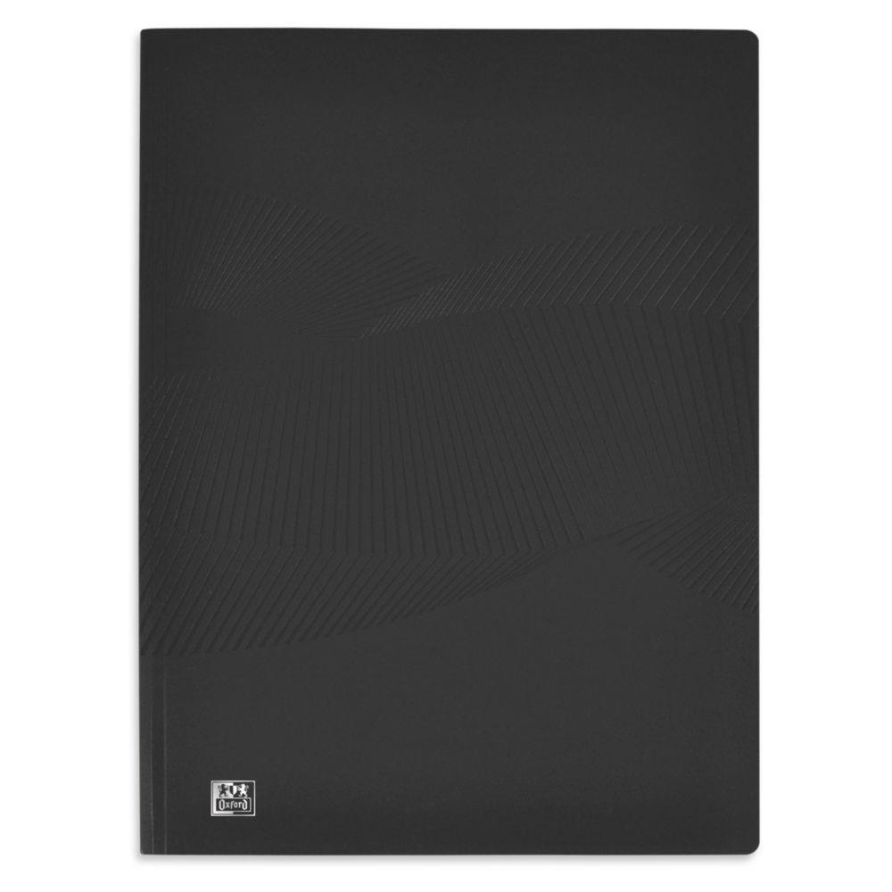 Protge-documents Oxford Osmose A4 - 20 pochettes en polypropylne - couverture opaque noire