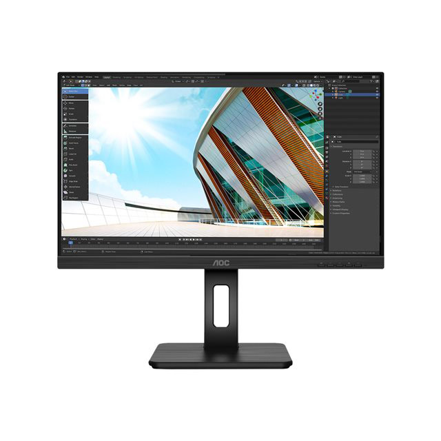 Aoc p2 q24p2q led display 60,5 cm (23.8") 2560 x 1440 pixels quad hd noir